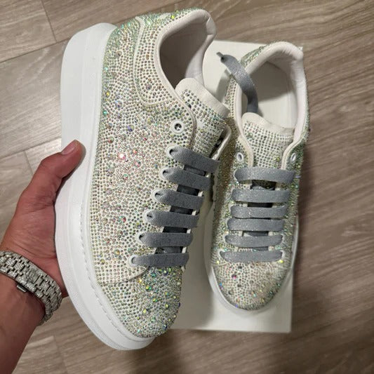 White Sparkly Alexander Queens